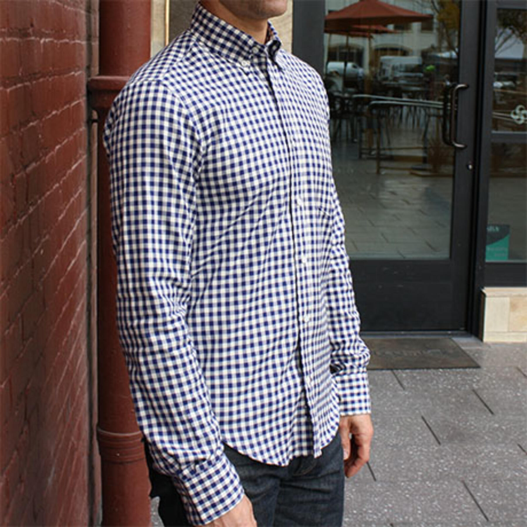 gustin thomas mason cranberry flannel
