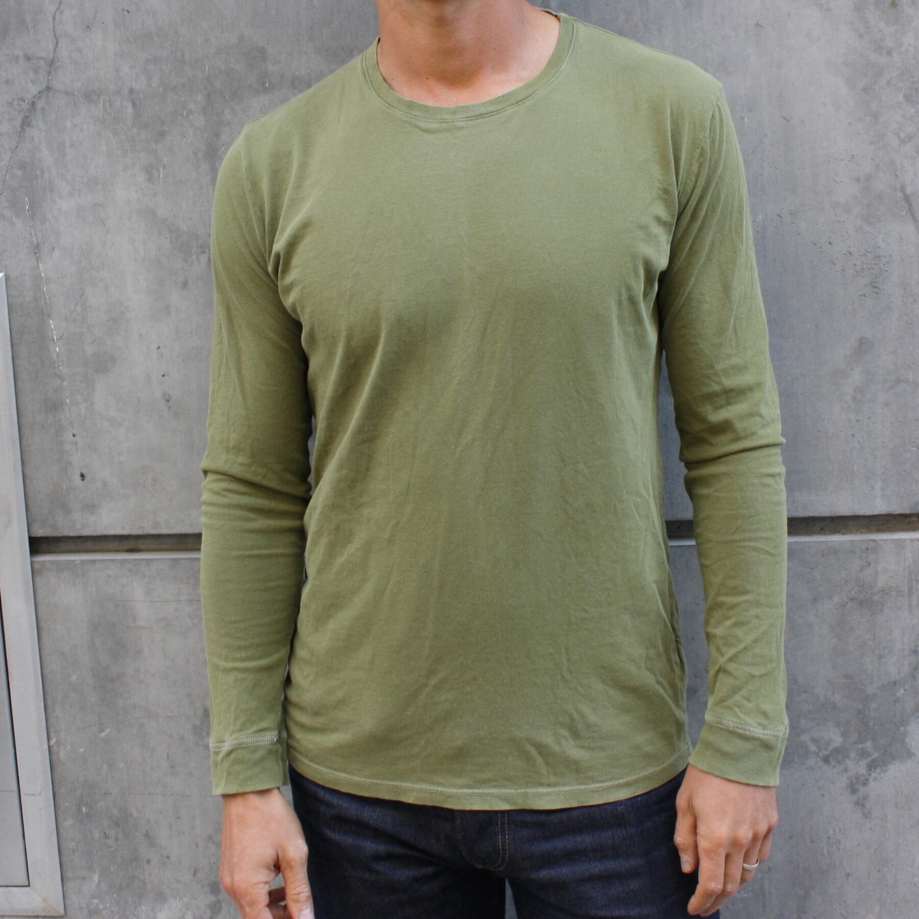 gustin usa long sleeve t-shirt 2pk (aquamarine, moss)