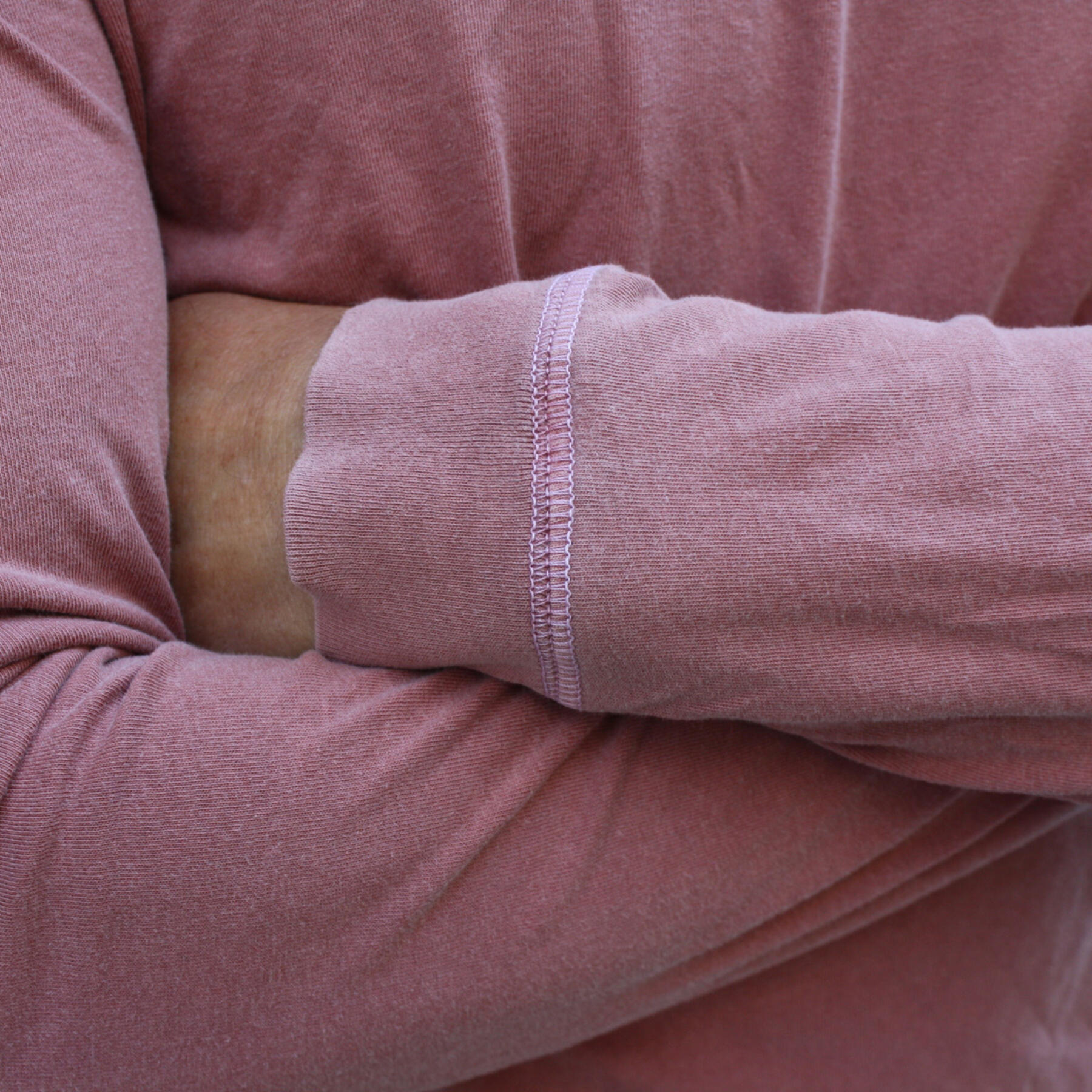 gustin usa long sleeve t-shirt 2 pack (faded rose, shallow blue)
