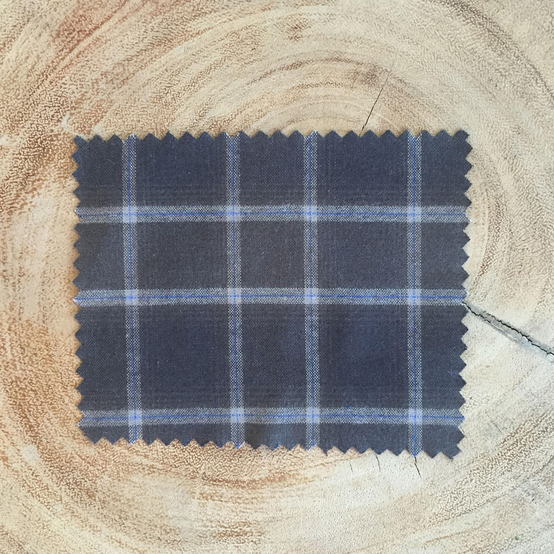 gustin espresso brushed plaid