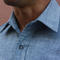 gustin indigoxwhite chambray 2-pocket shirt