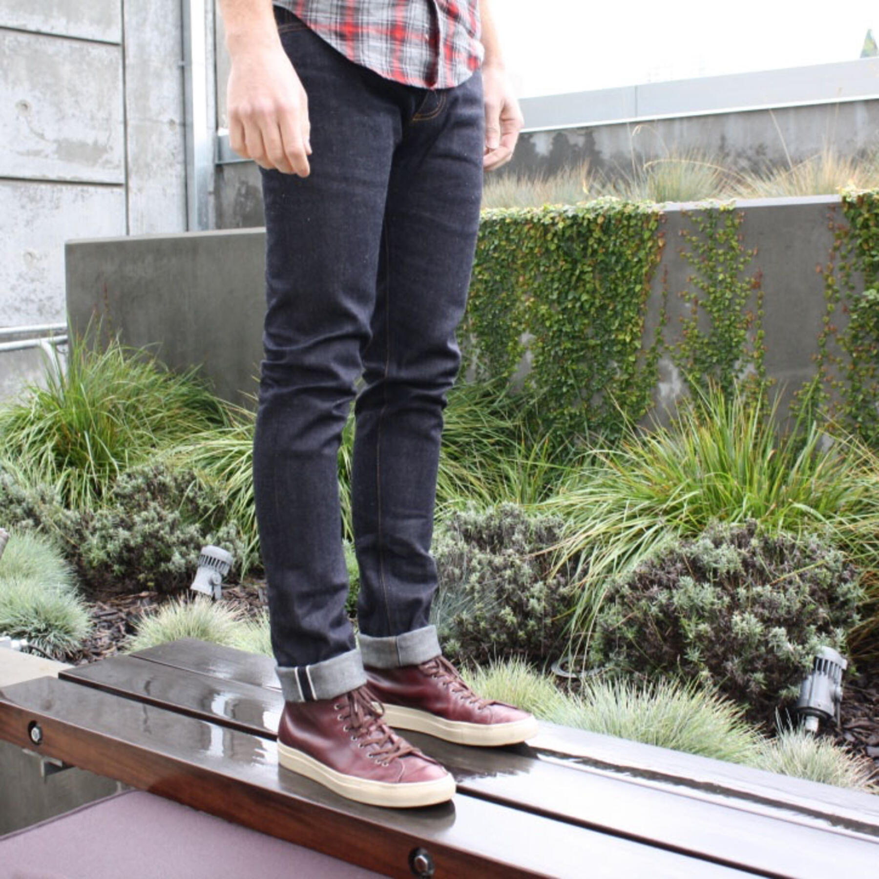 gustin #258 japan indigo gunmetal