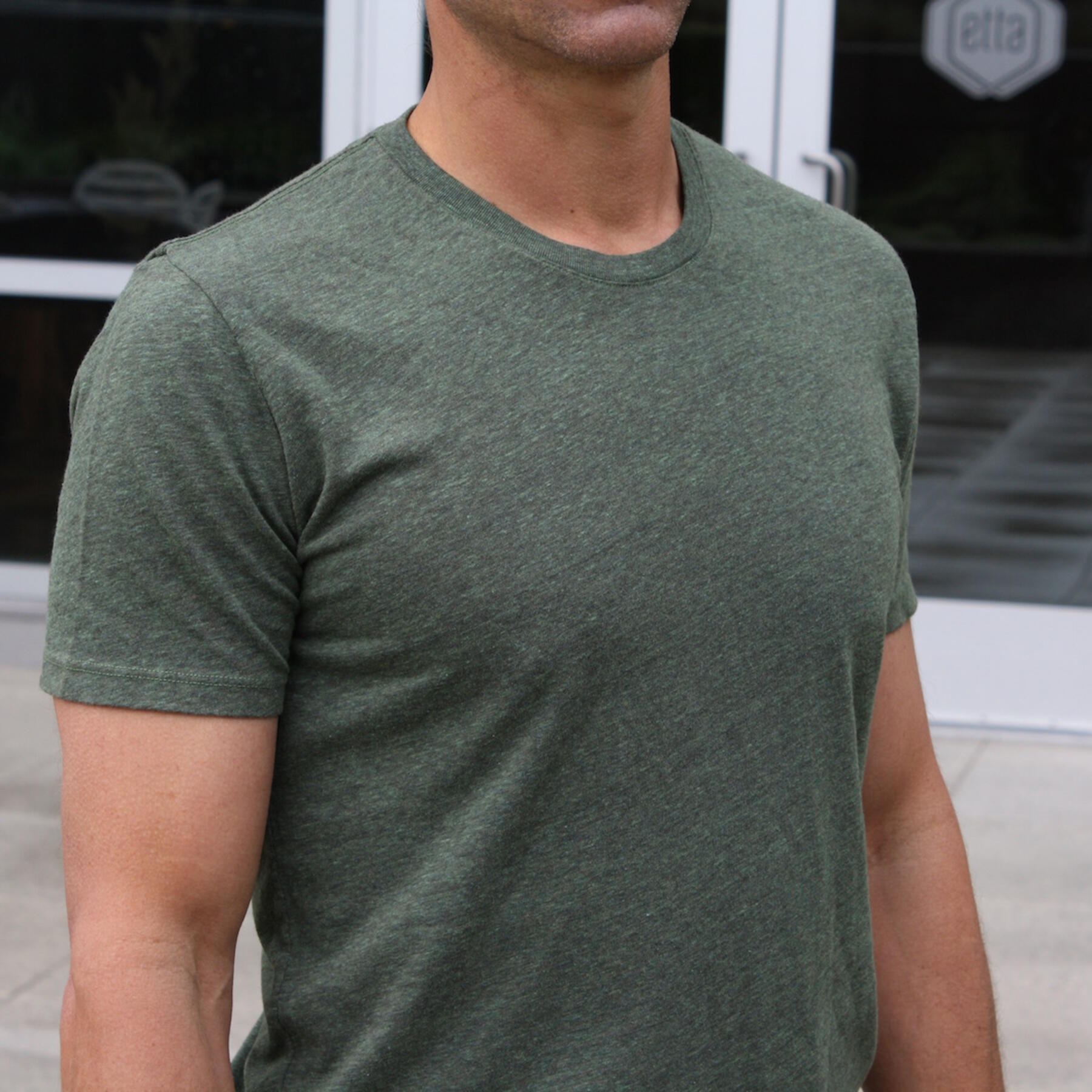 gustin usa heather t-shirt 3pk (sage, oxblood, cobalt)