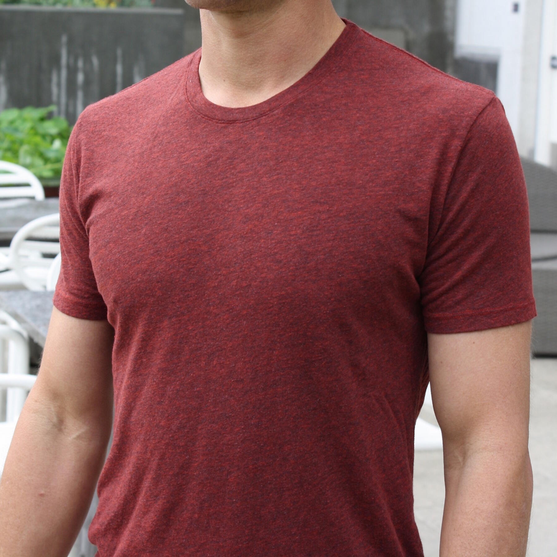 gustin usa heather t-shirt 3pk (sage, oxblood, cobalt)