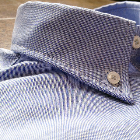 gustin indigo hemp chambray