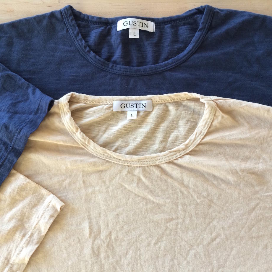 Slub TShirt 2PK (Aquamarine, Ivory) Knits TShirts