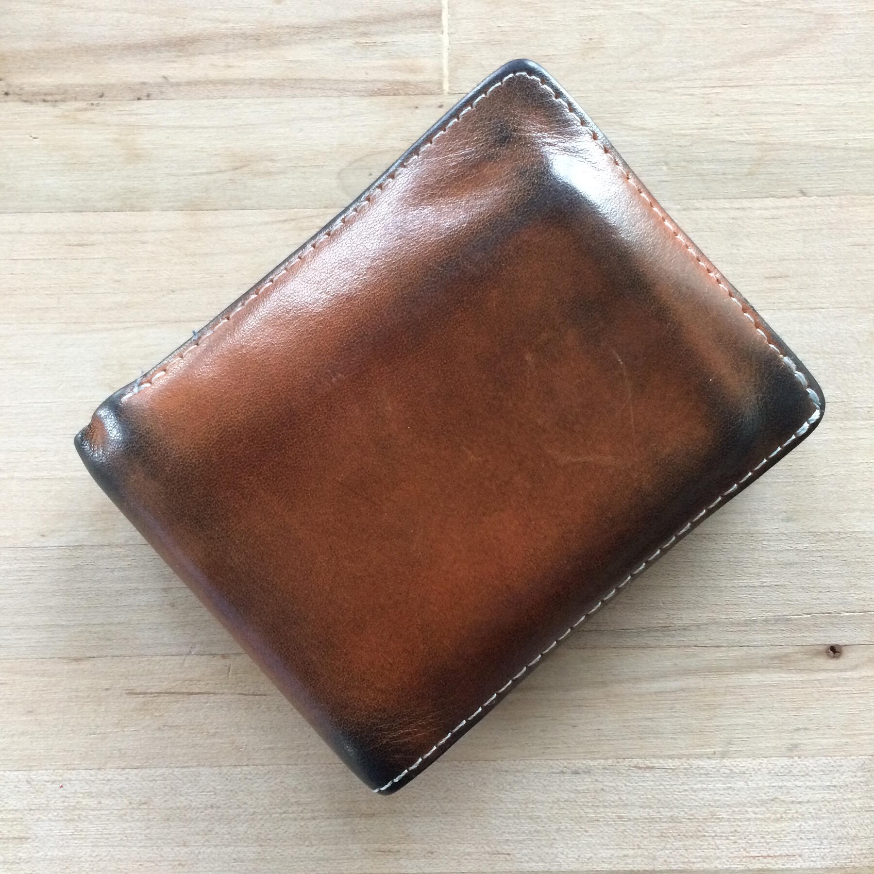 gustin horween bifold - natural essex