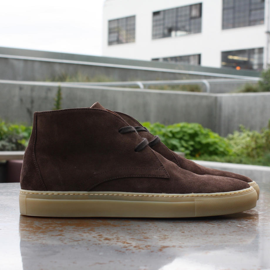 Brown Gum Sole Chukka Gustin Sneakers