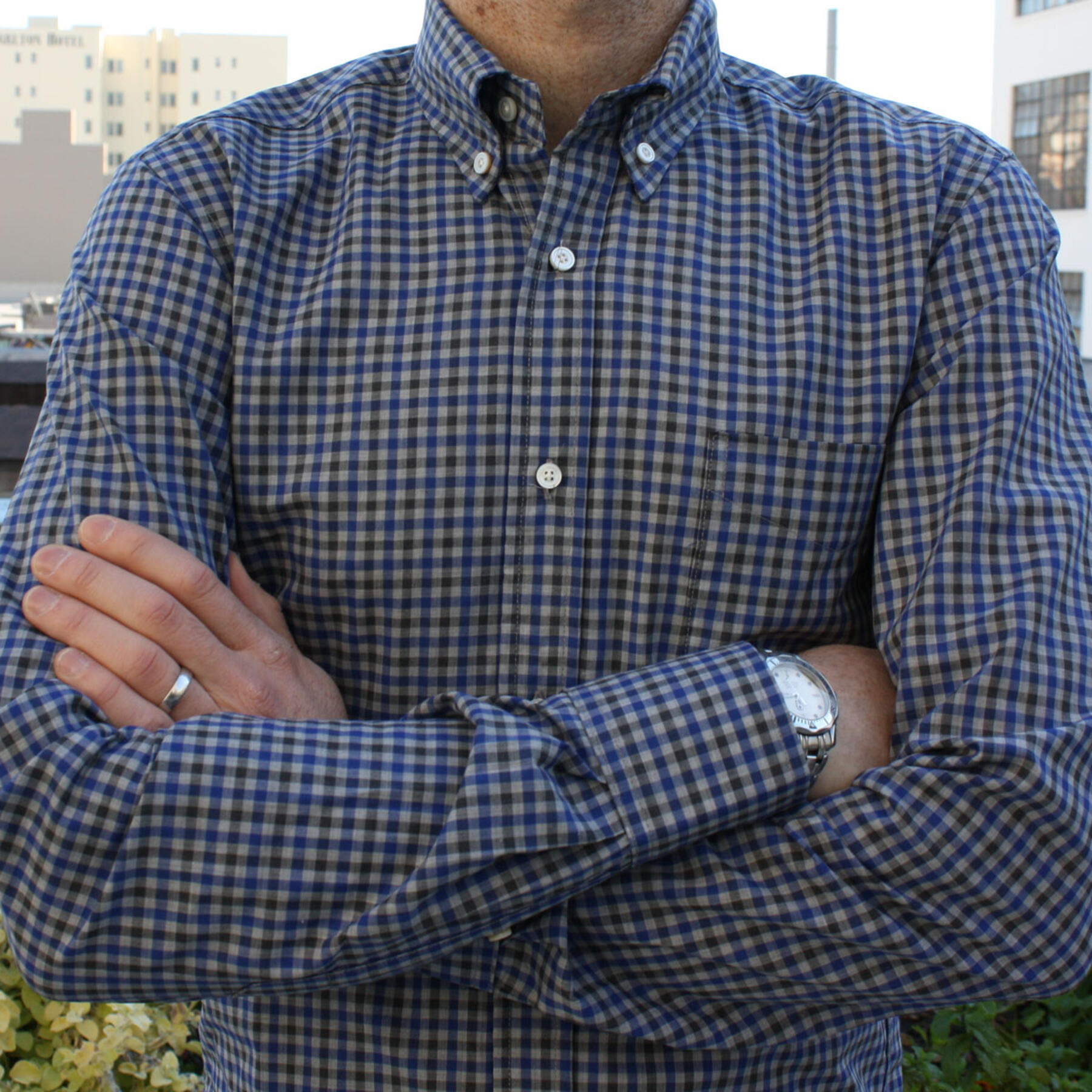 gustin albiate multi gingham