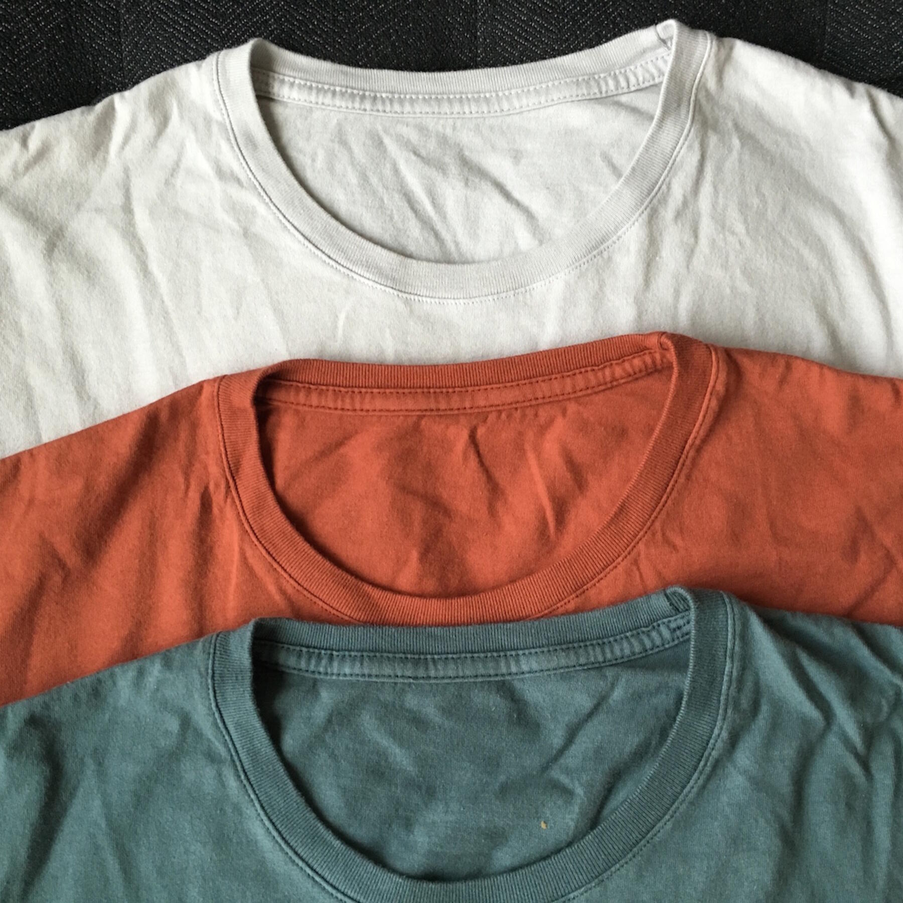 gustin usa t-shirt 3pk (cement, burnt orange, graphite)