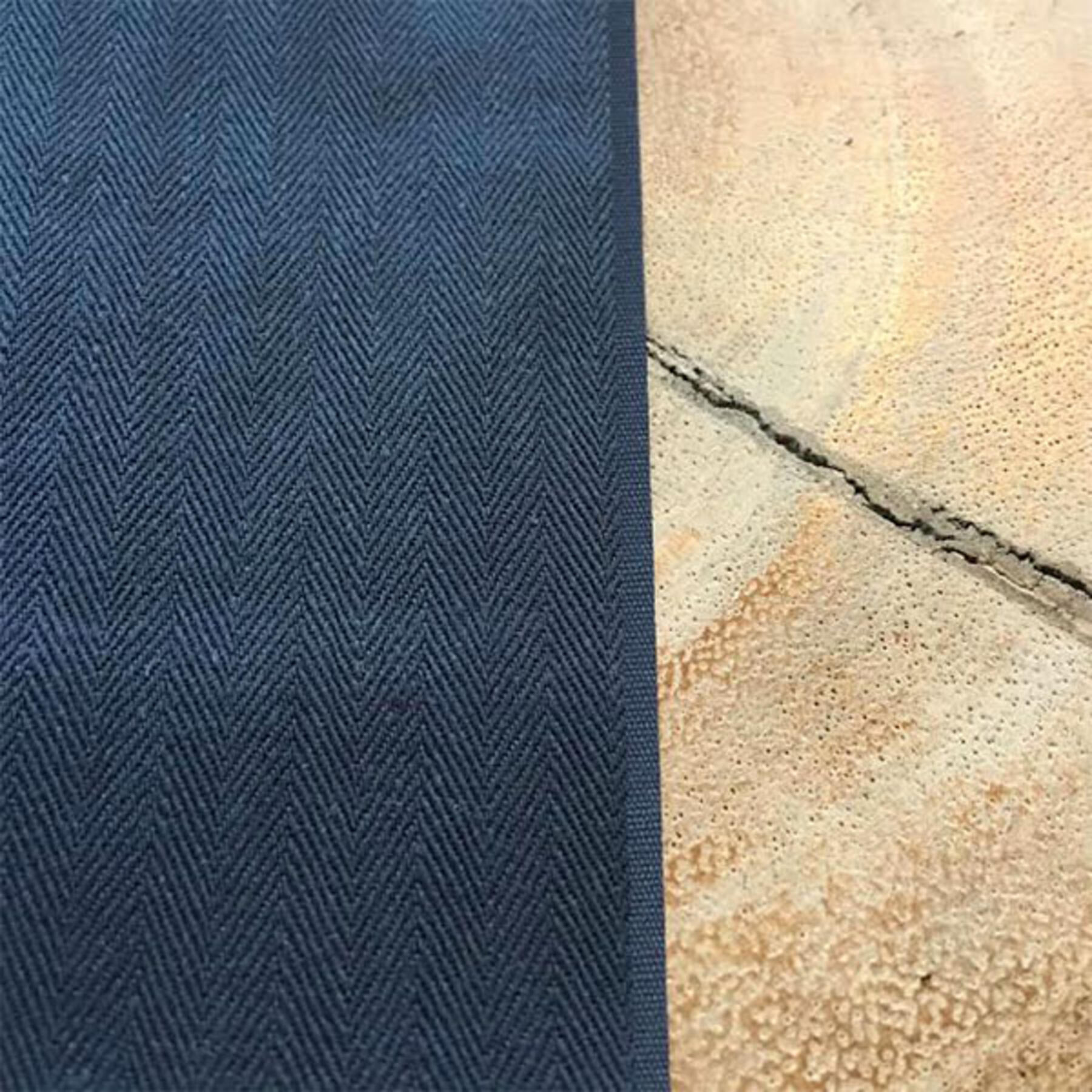 gustin #66 navy selvedge herringbone chino