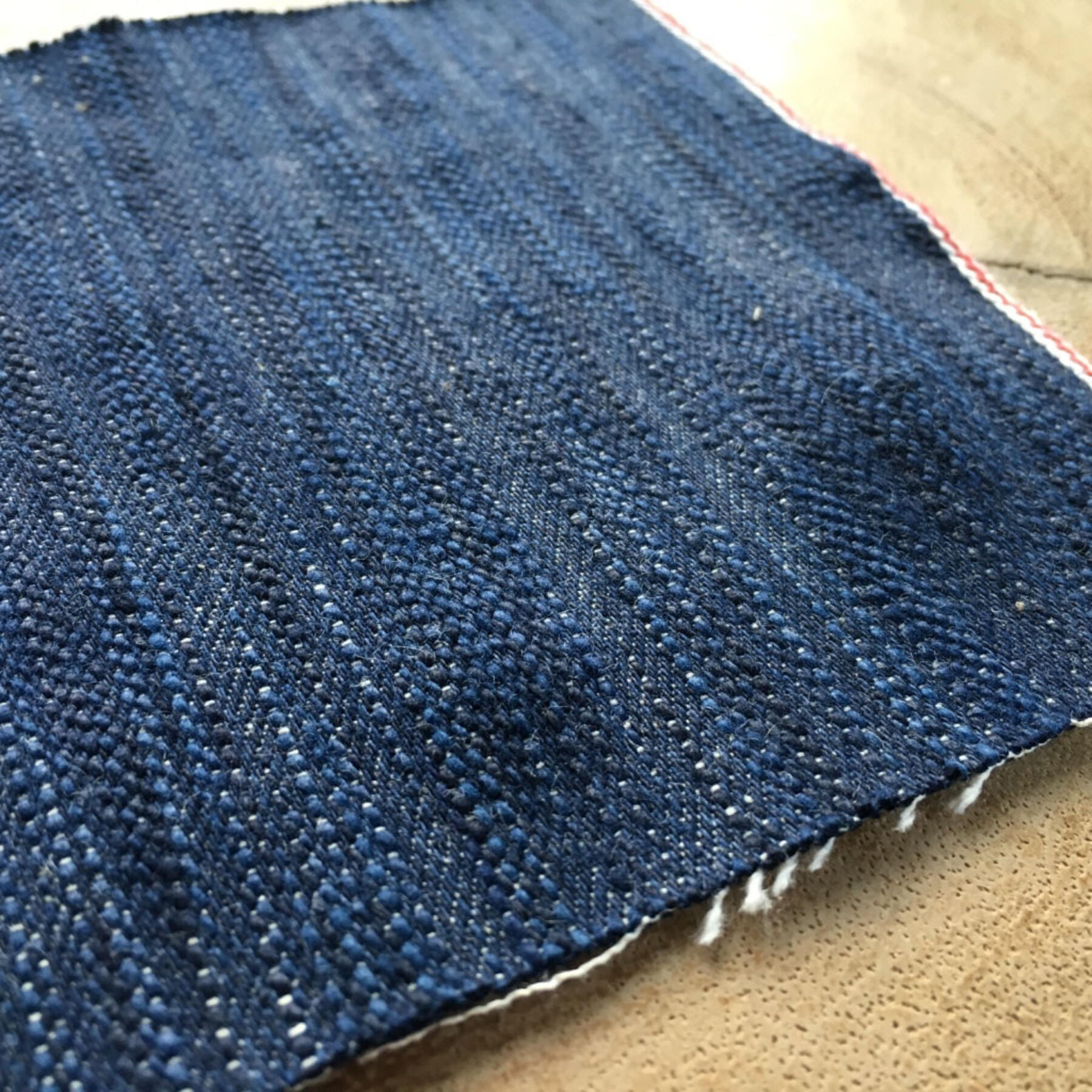 gustin #276 pure indigo slub loomstate