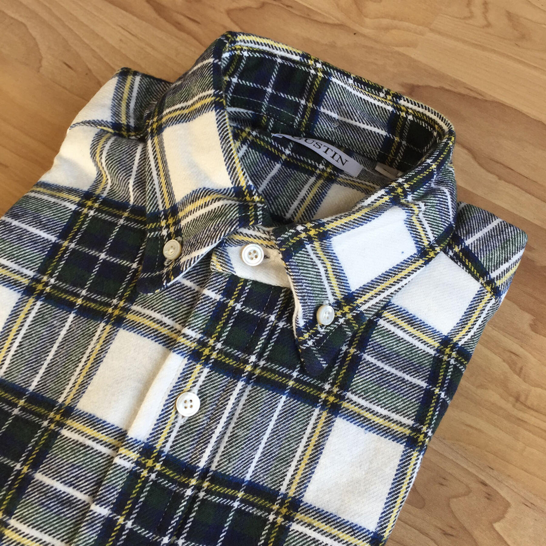gustin heavy brushed winter plaid