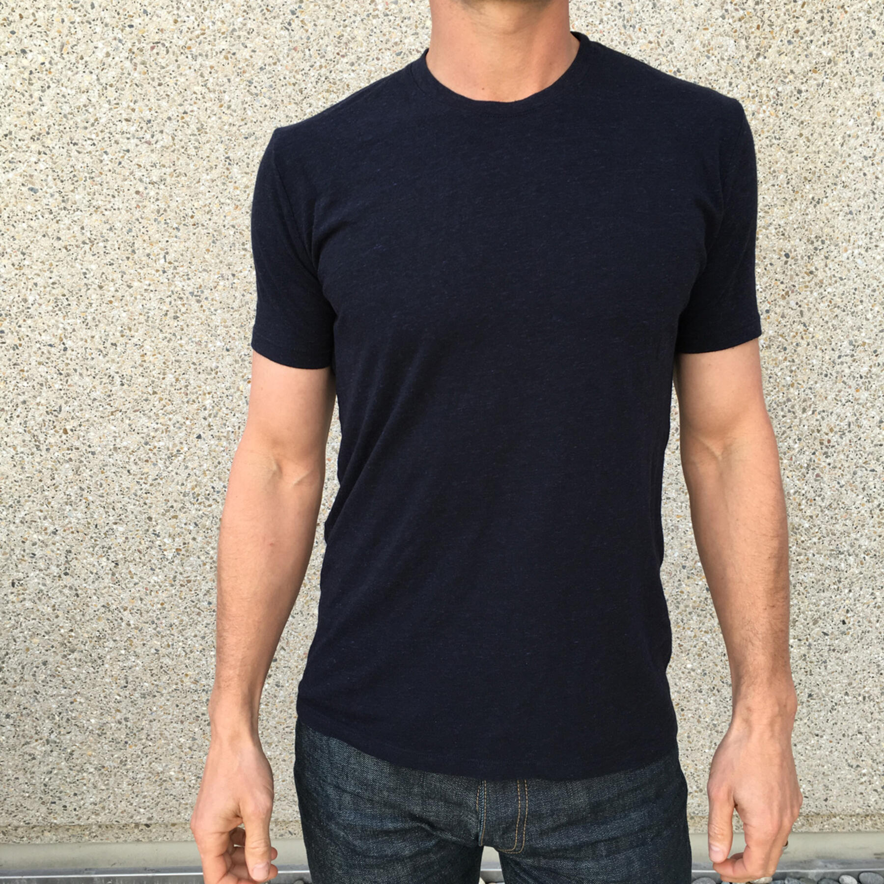 gustin usa t-shirt 2 pack (heather rust, heather bluexblack)
