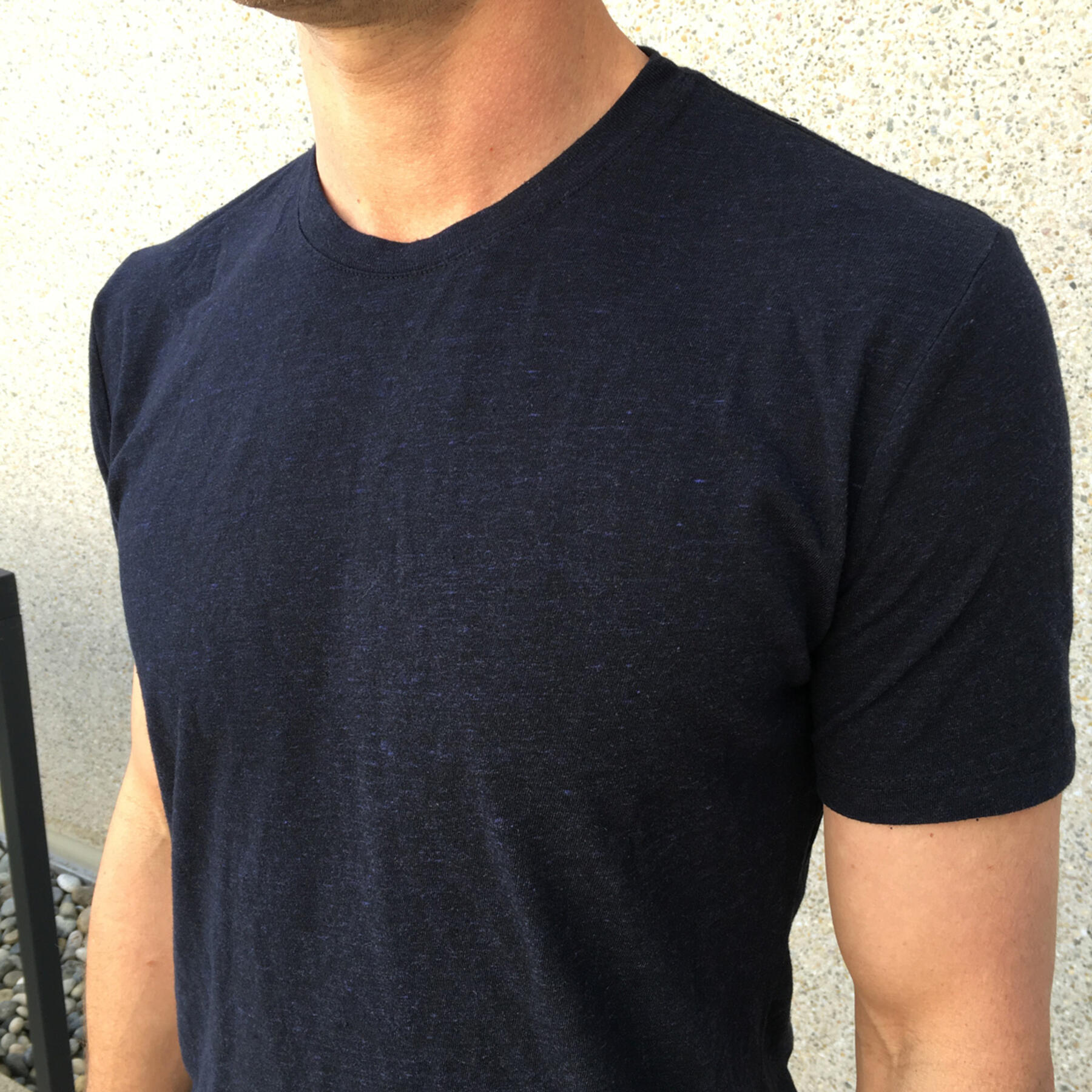 gustin usa t-shirt 2 pack (heather rust, heather bluexblack)