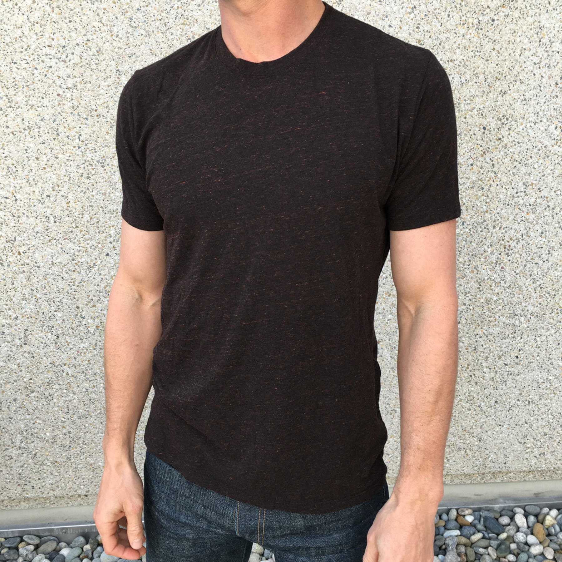 gustin usa t-shirt 2 pack (heather rust, heather bluexblack)