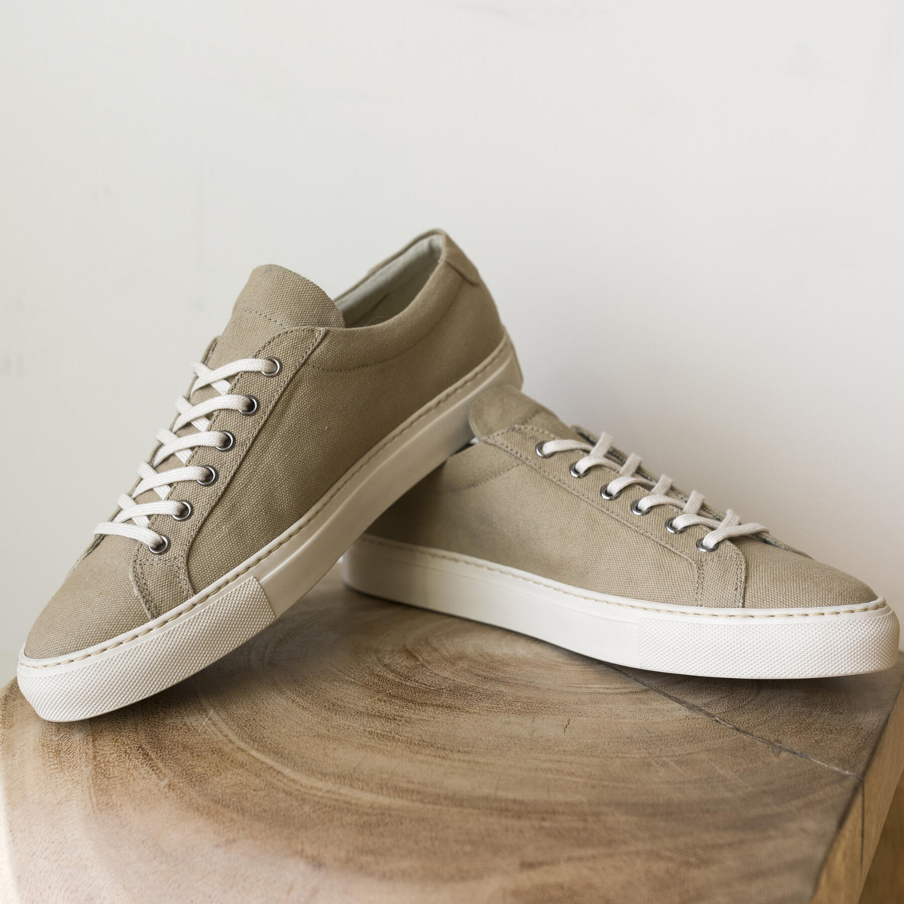 gustin desert canvas low top
