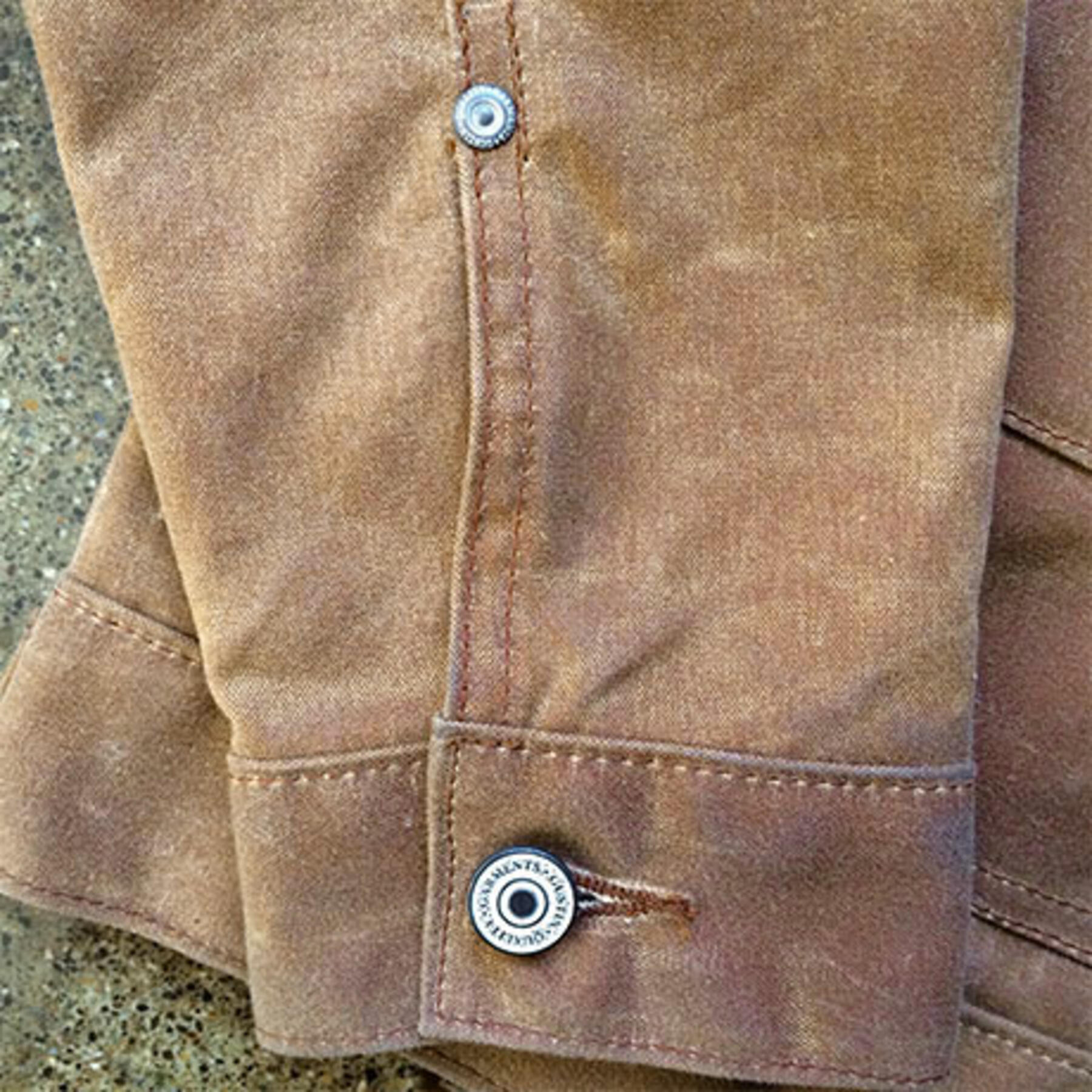 gustin trucker jacket - taupe linen summer