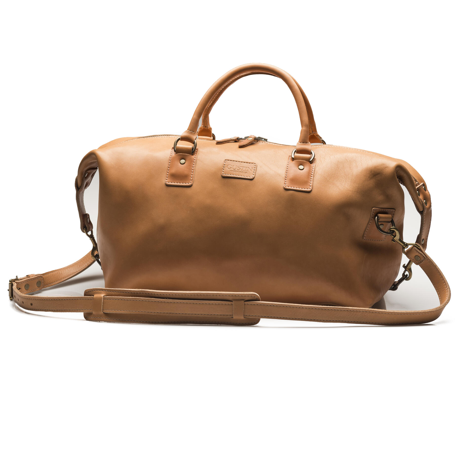 gustin horween weekender - natural essex