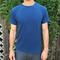 gustin tubular knit t-shirt - aquamarine