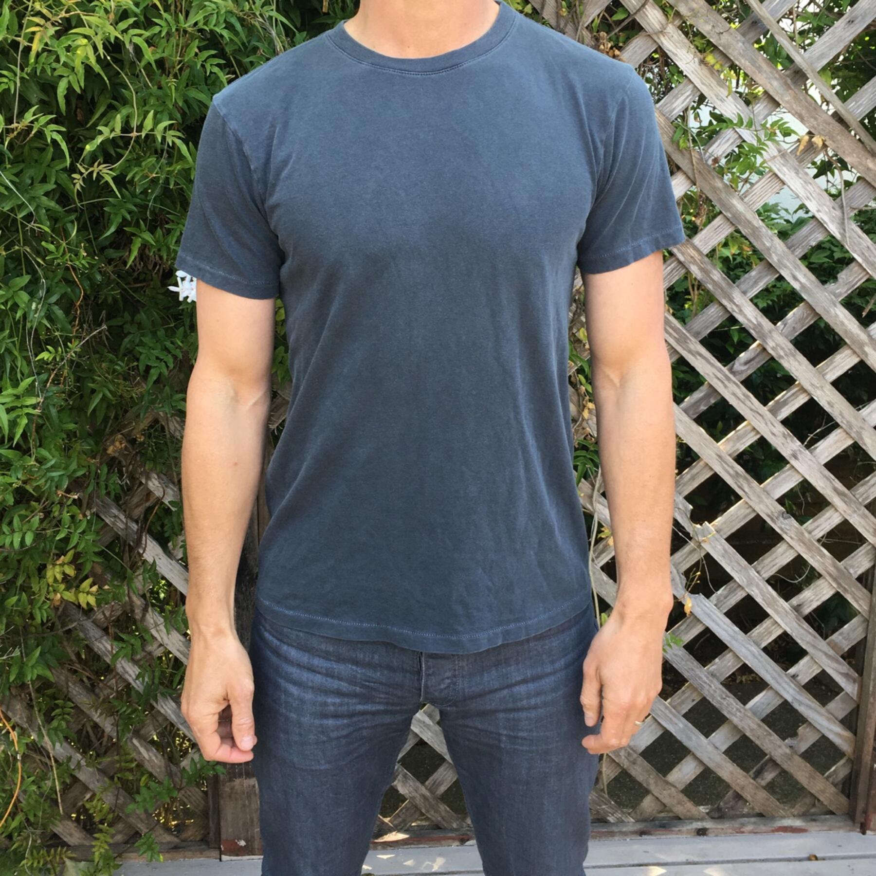 gustin tubular knit t-shirt - ash