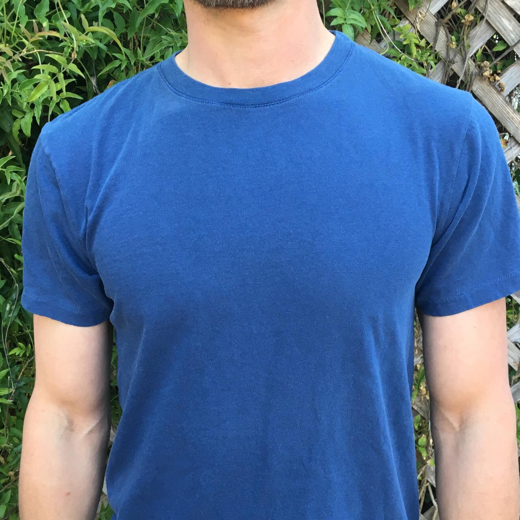 gustin tubular knit t-shirt - aquamarine