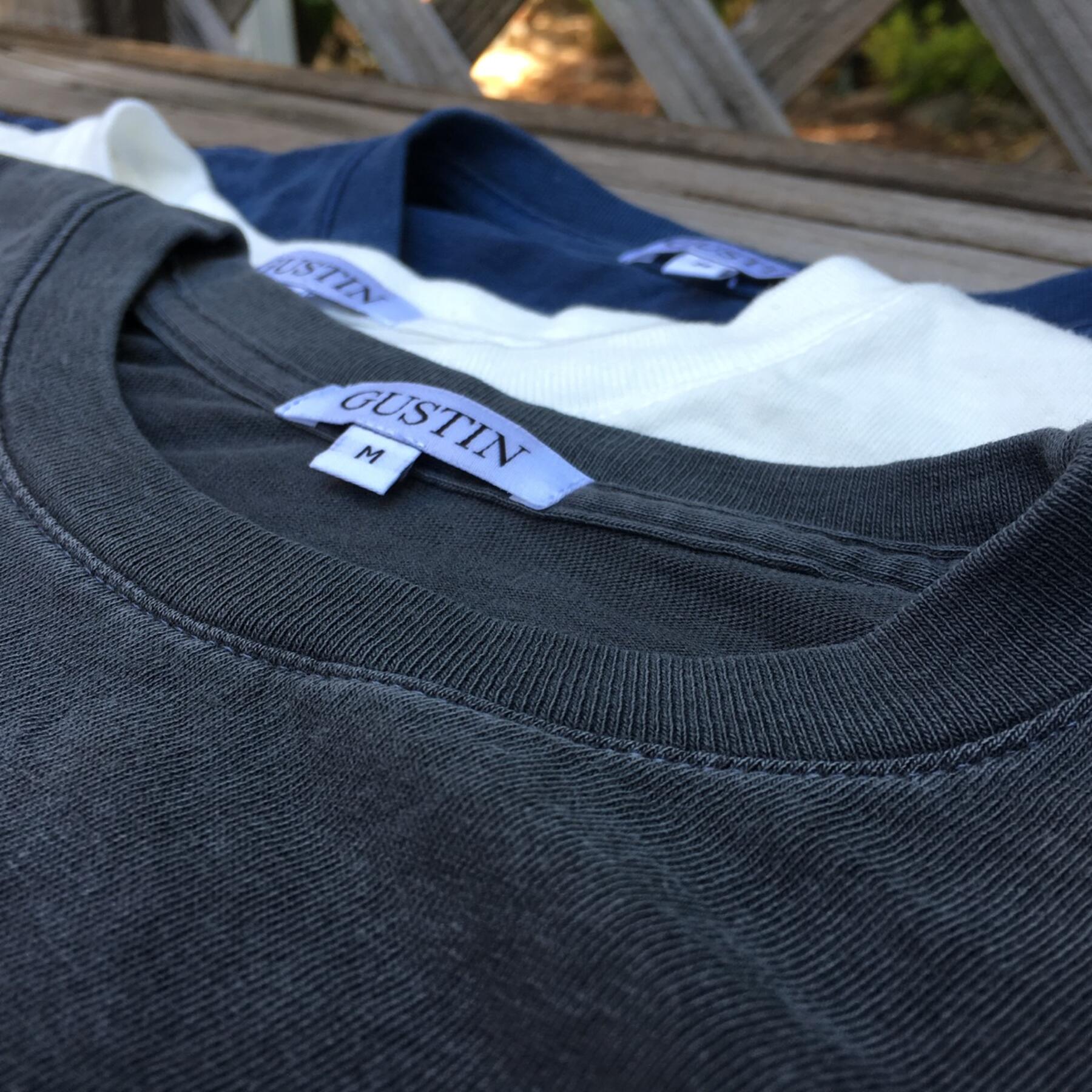 gustin tubular knit t-shirt - ash