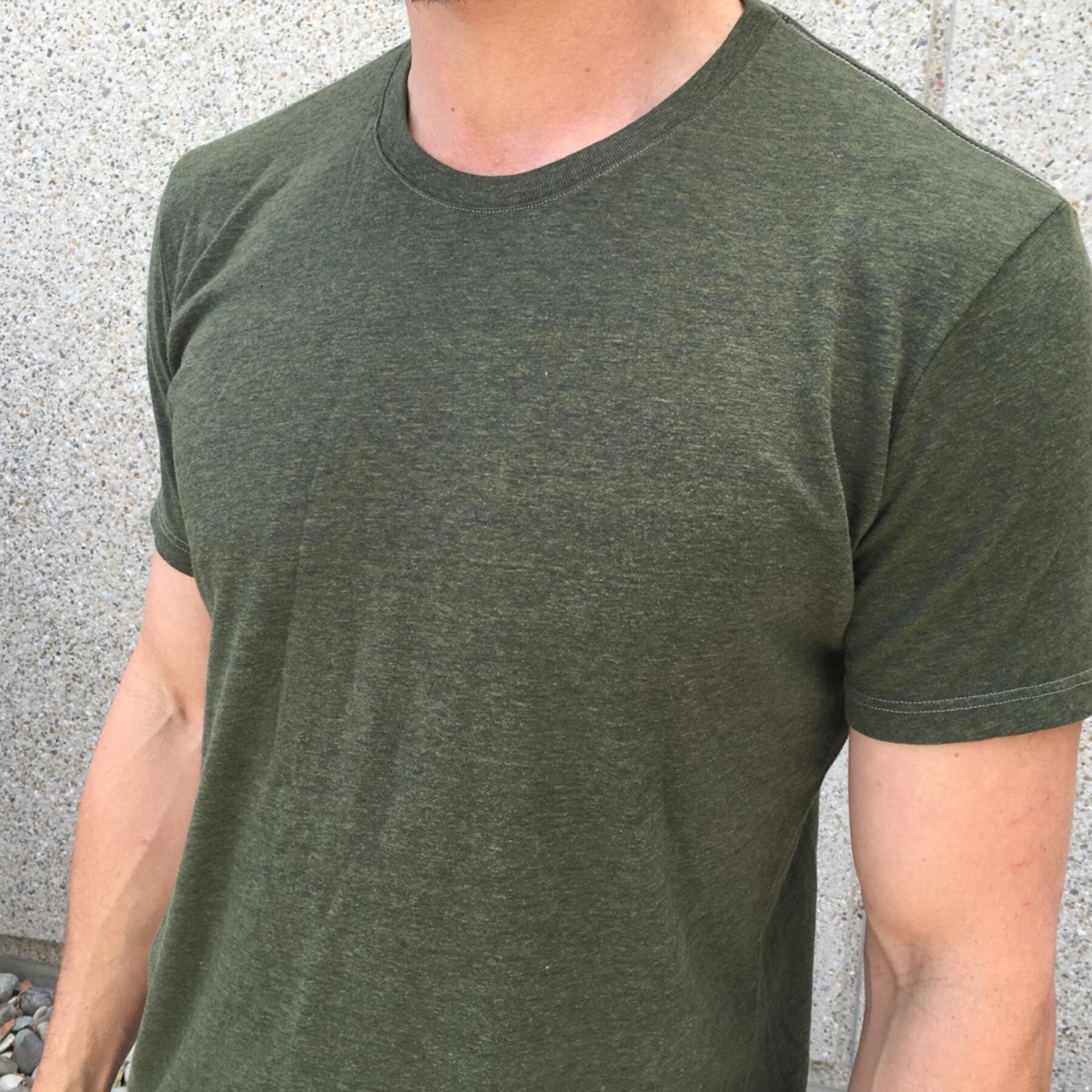 gustin heather t-shirt 3 pack (sky blue, army, citron)
