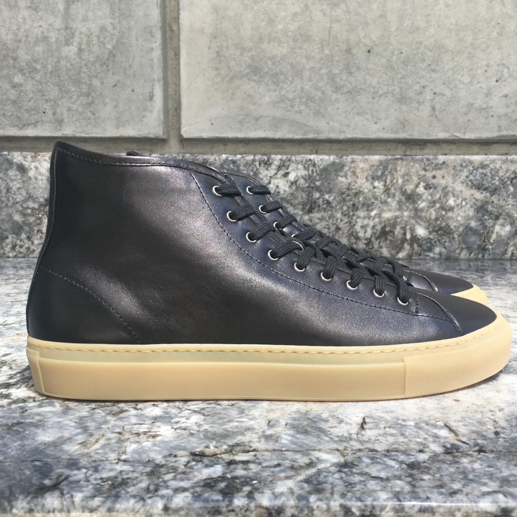 gustin black gum sole high top