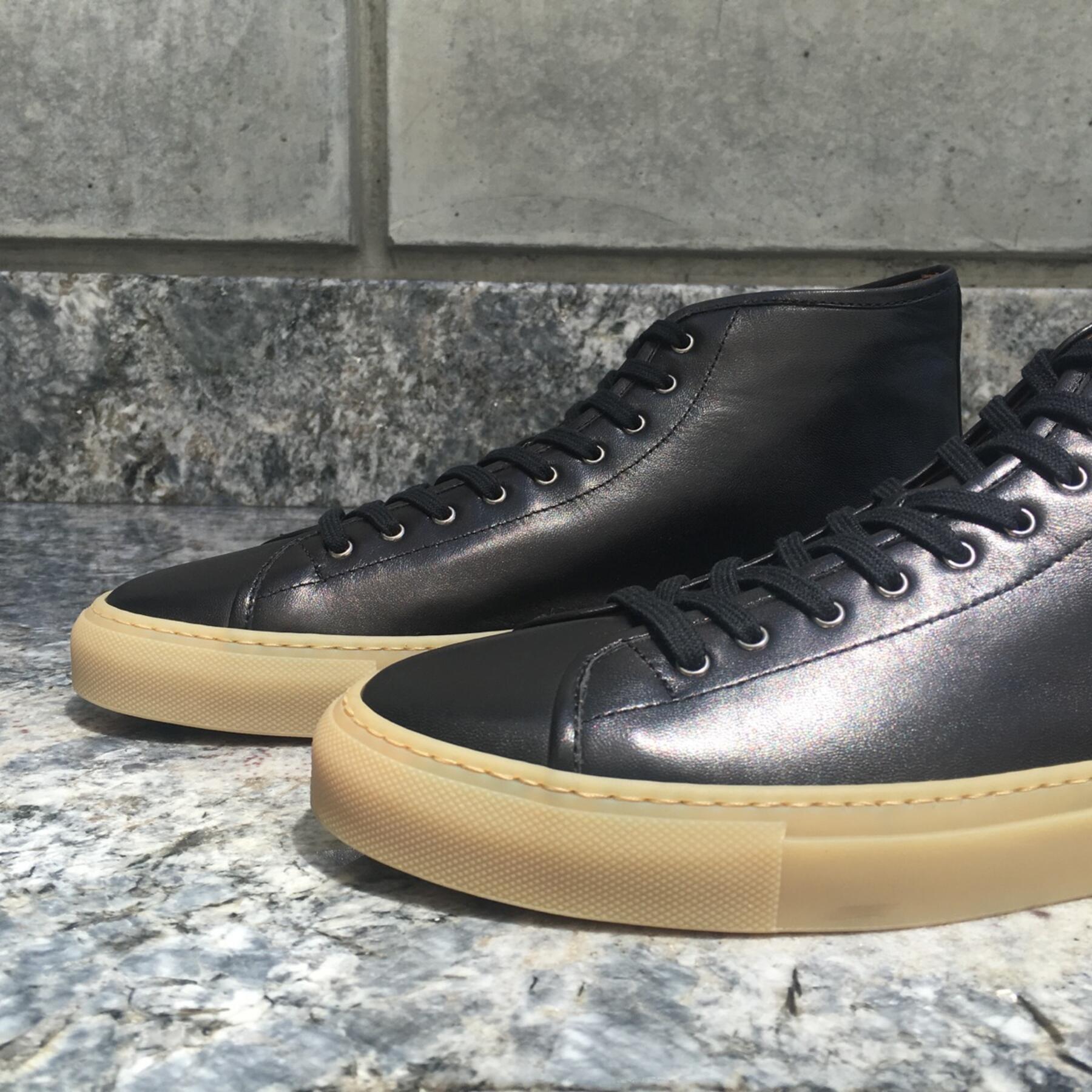 gustin black gum sole high top