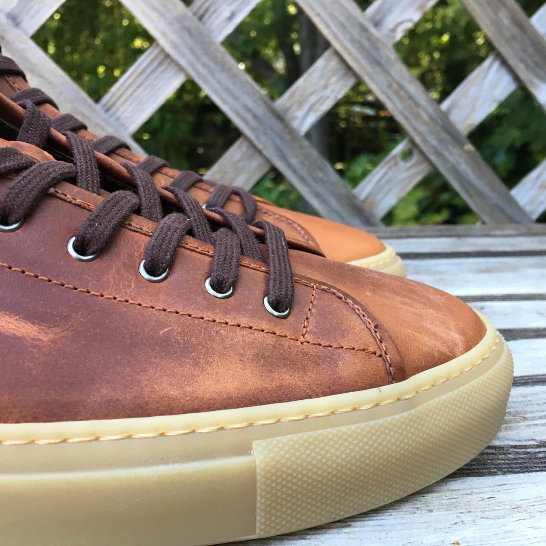 gustin horween dublin gum sole high top