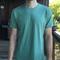 gustin tubular knit t-shirt - faded green