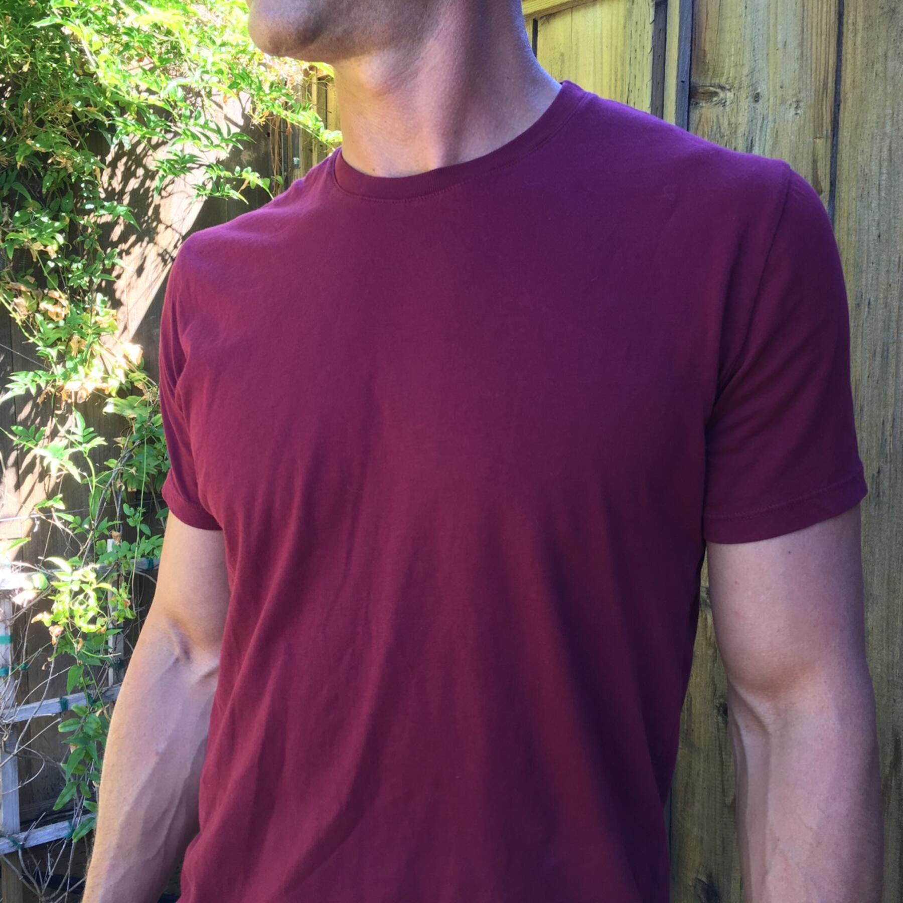 gustin usa t-shirt 3pk (merlot, camel, dark moss)