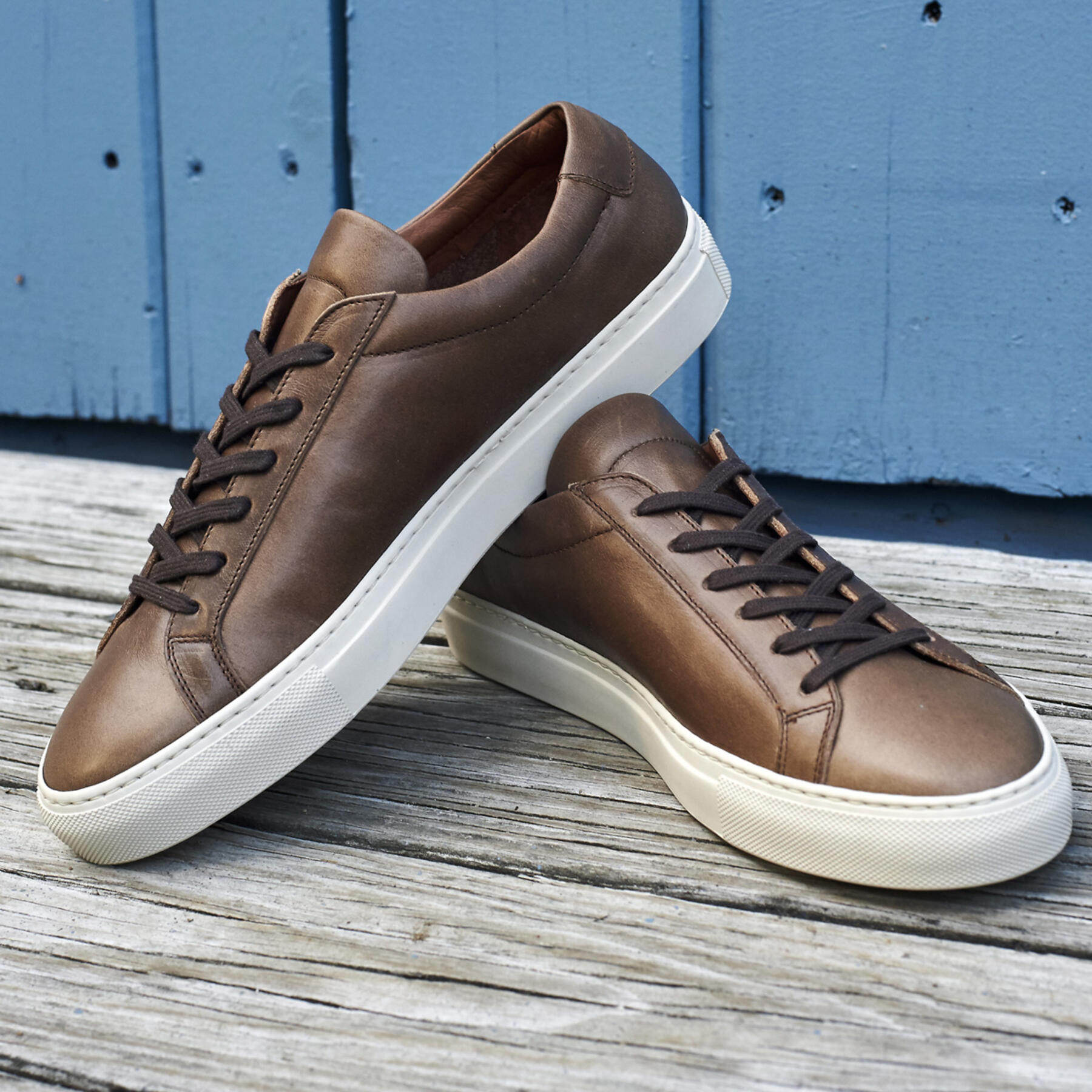 gustin horween chromexcel natural low top