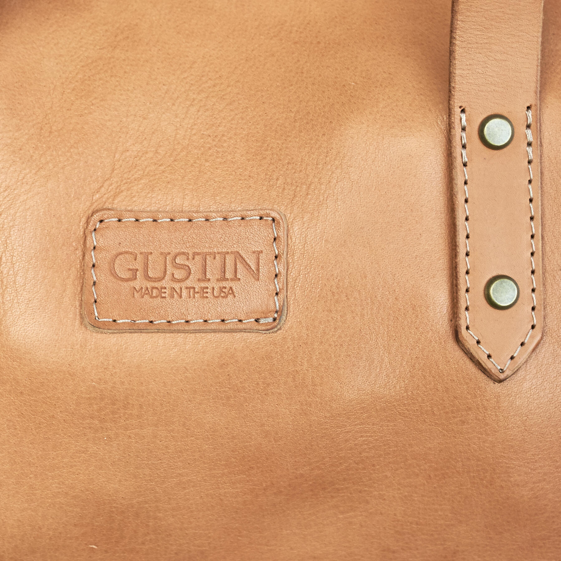 gustin horween duffel - natural essex