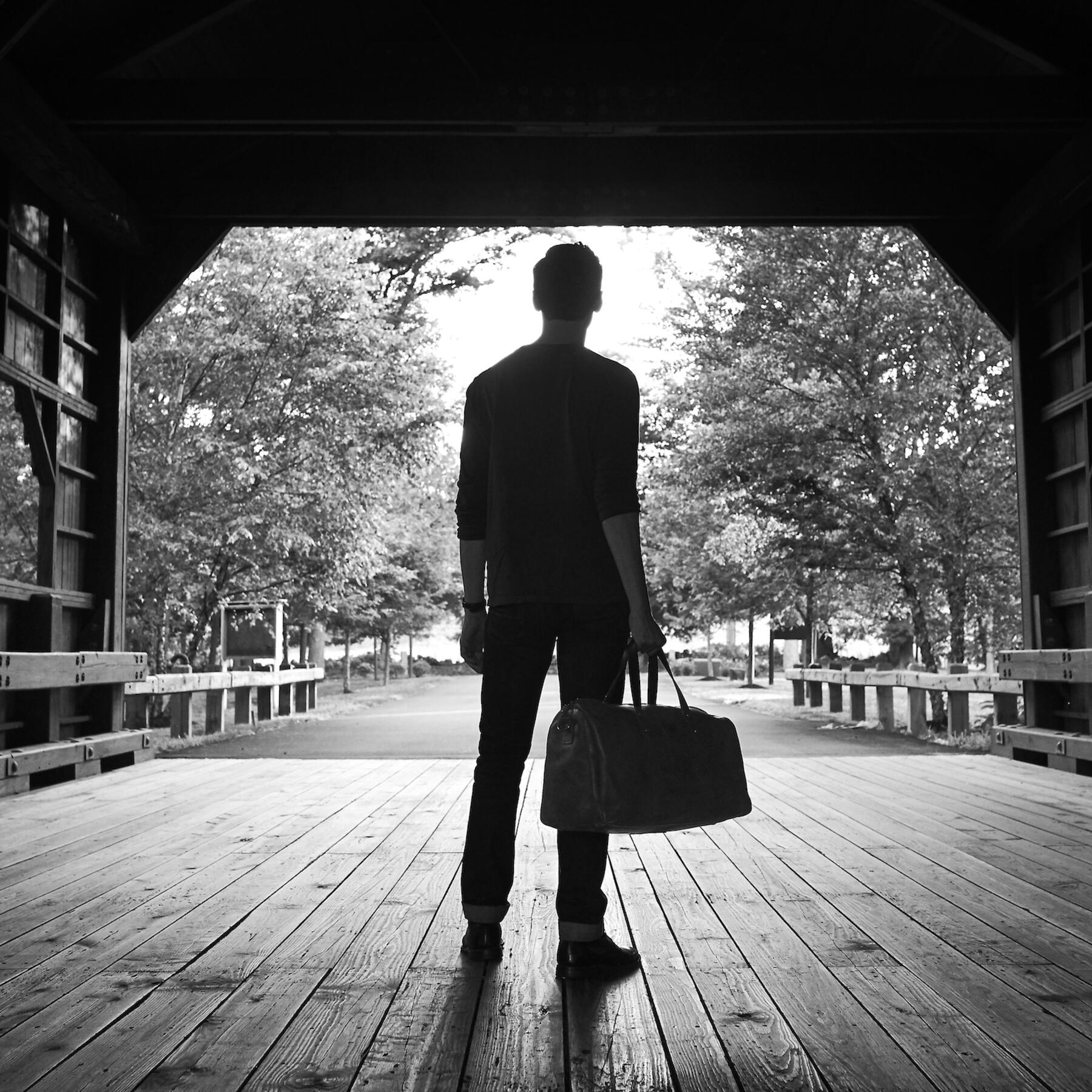 gustin horween duffel - nut brown dublin