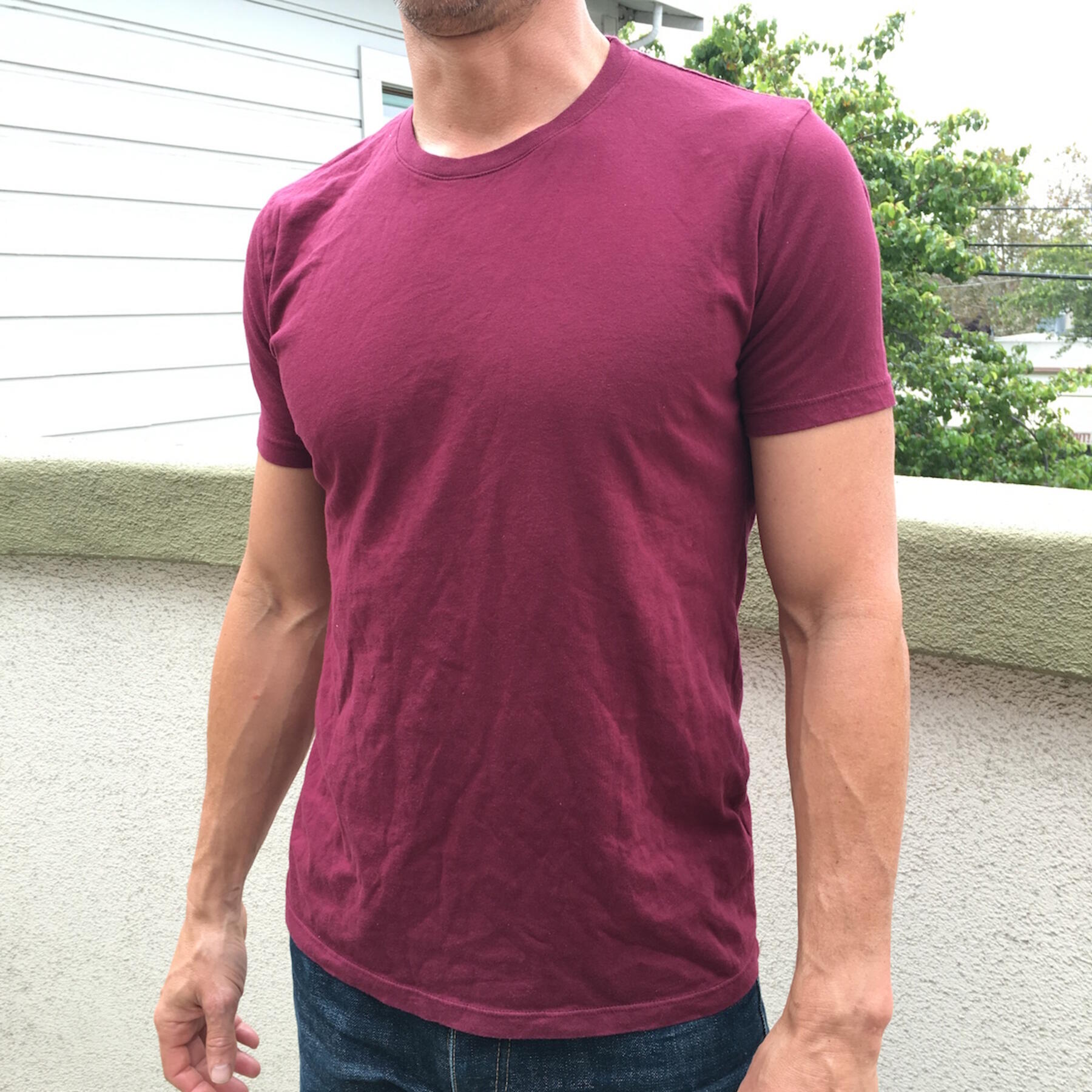 gustin usa t-shirt 3 pack (navy, slate, wine)