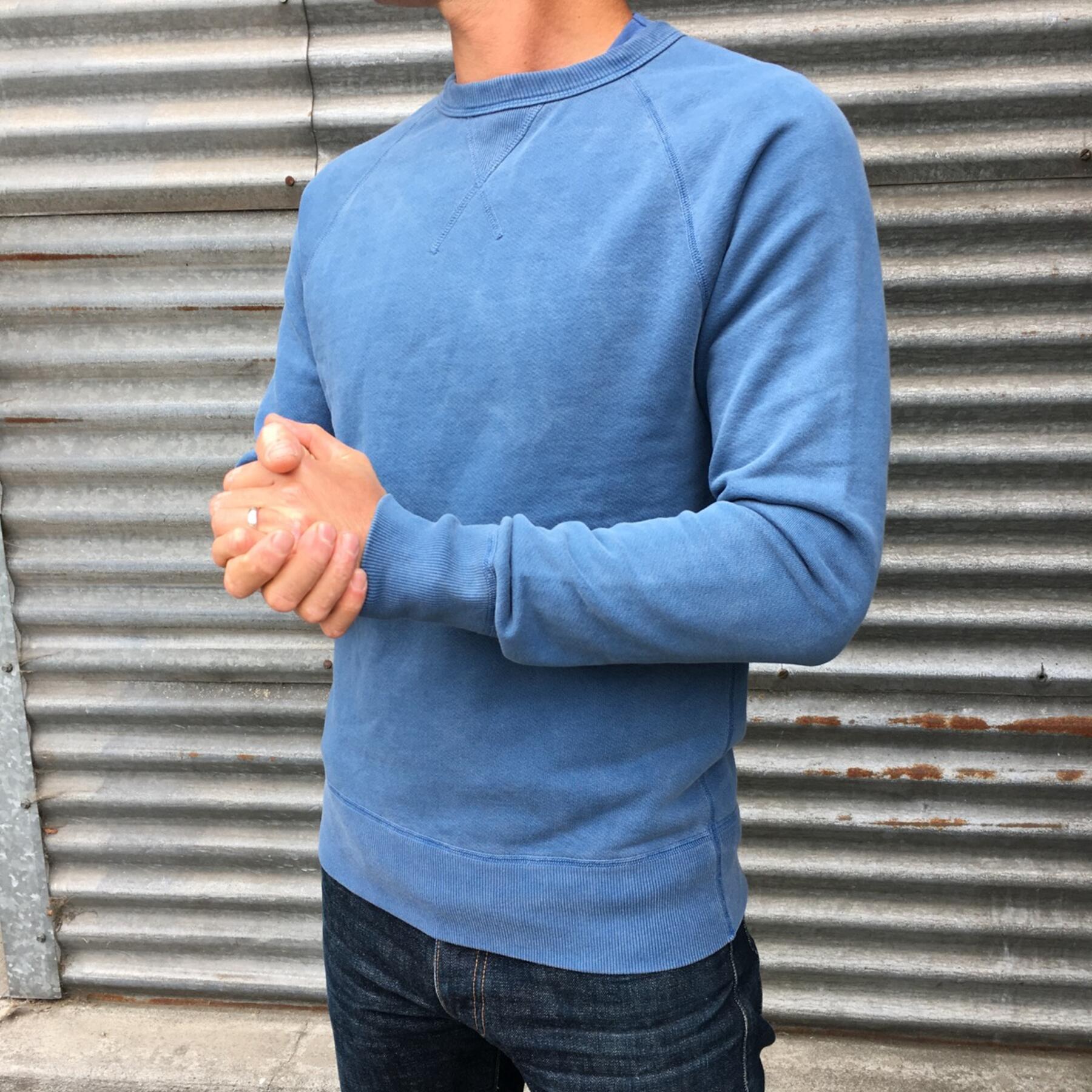 gustin usa pigment dyed ocean sweatshirt