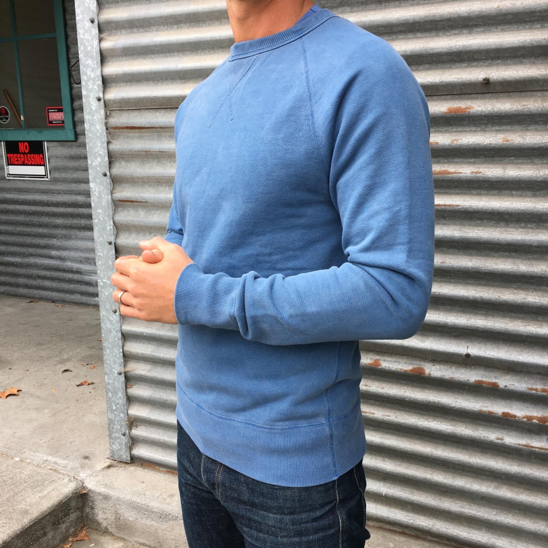 gustin usa pigment dyed ocean sweatshirt