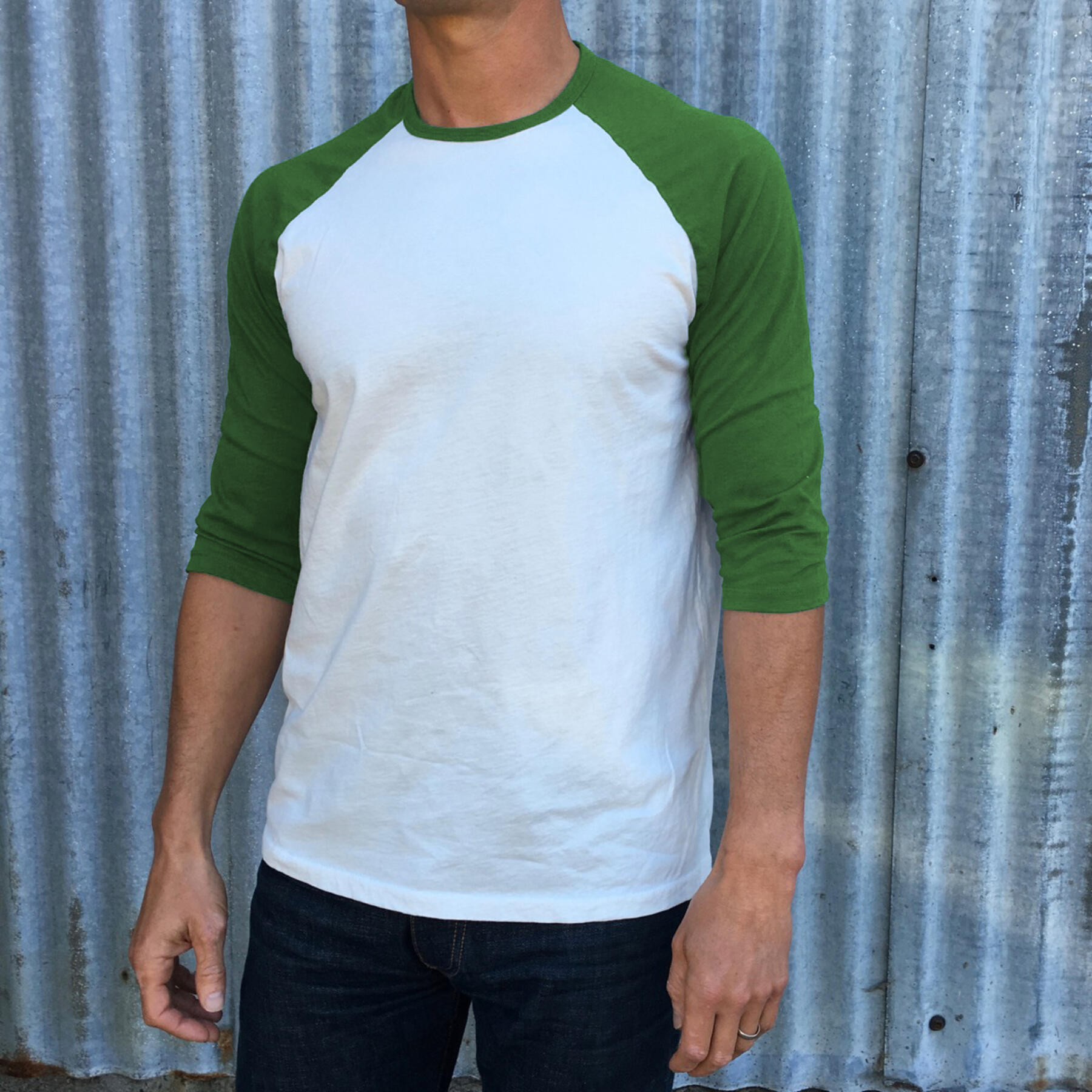 gustin baseball tee 3pk (black, blue, green)
