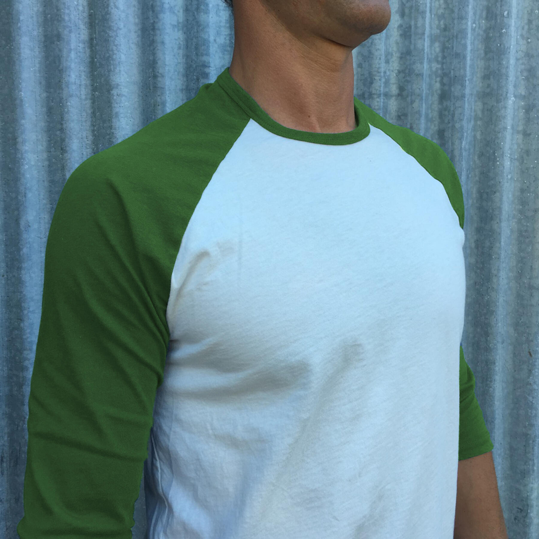 gustin baseball tee 3pk (black, blue, green)