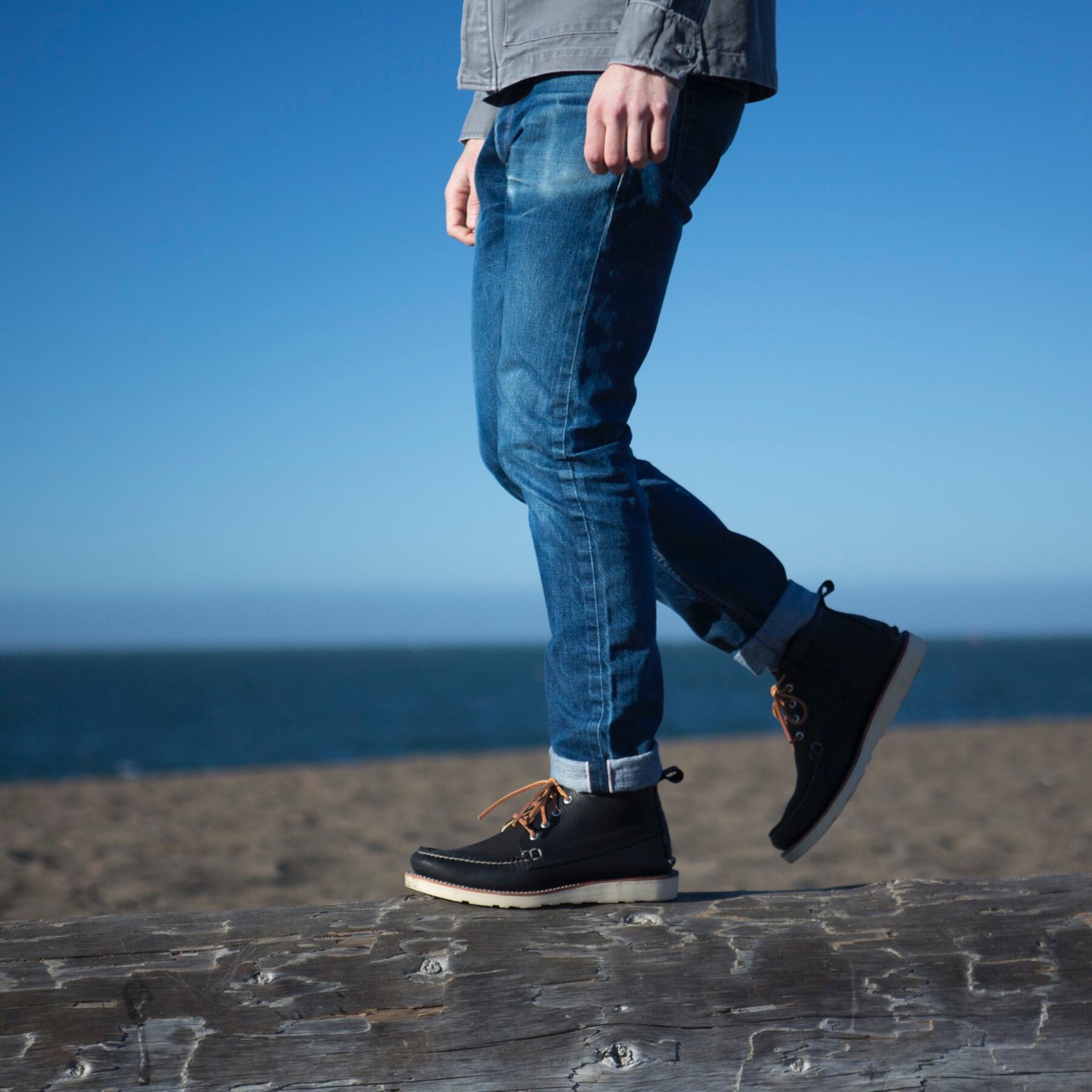 gustin black guide boot