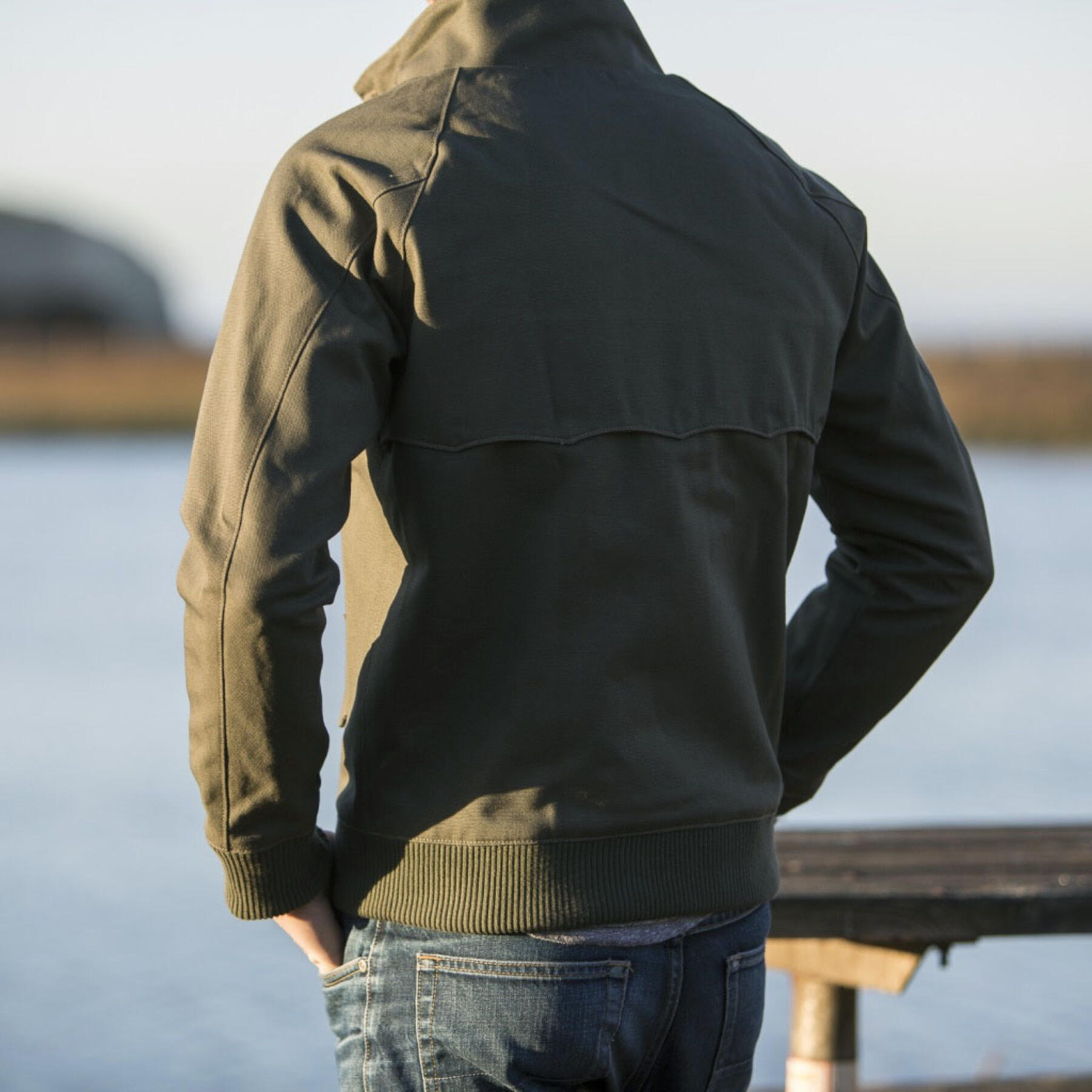gustin harrington - usa army green canvas