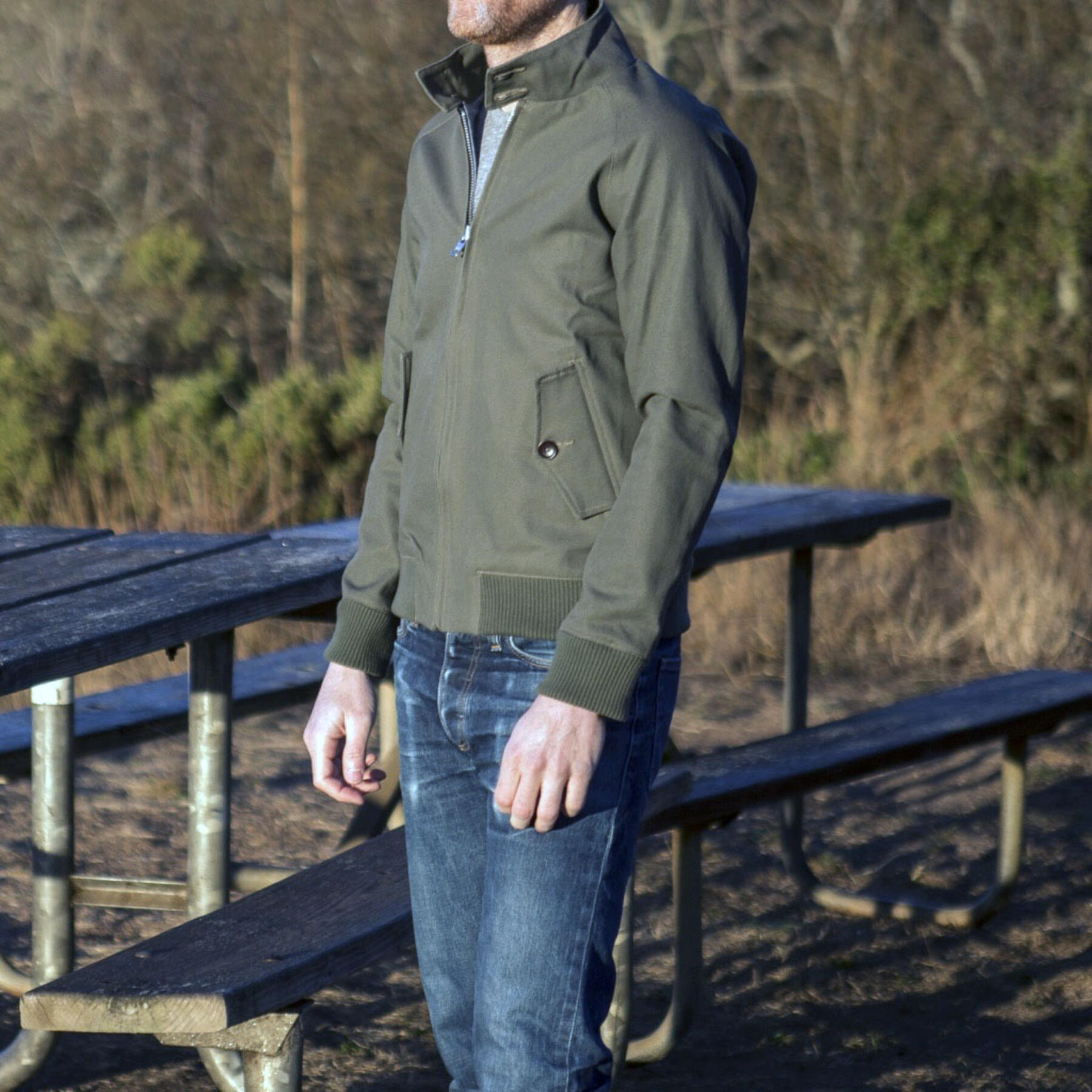 gustin harrington - usa army green canvas