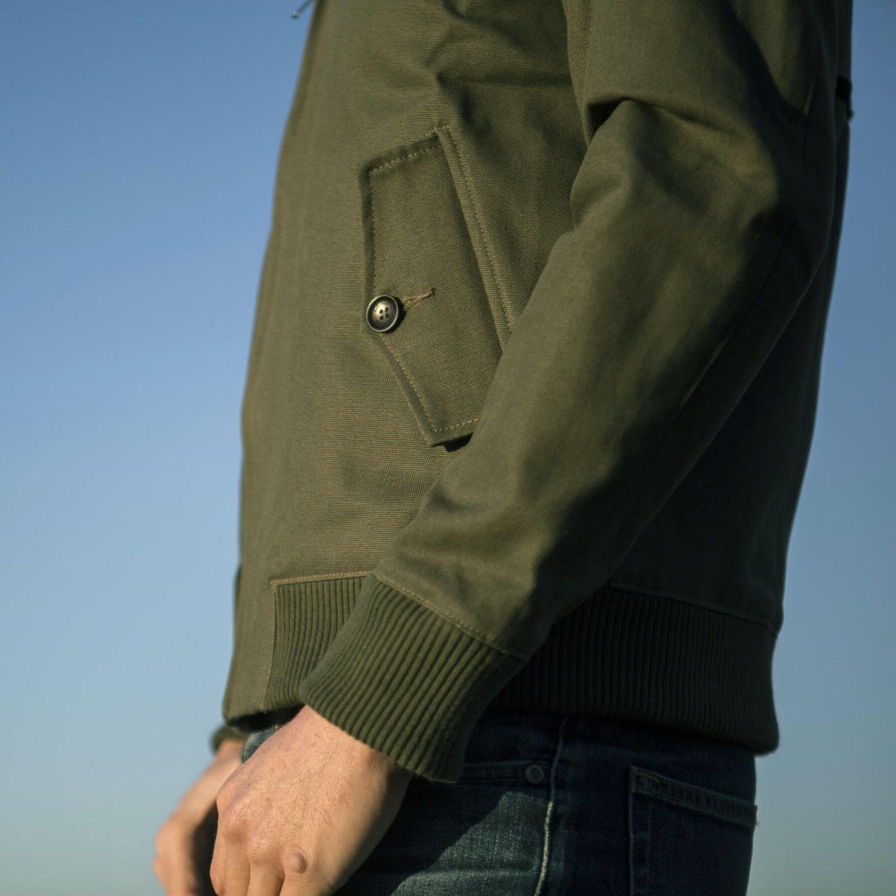 gustin harrington - usa army green canvas