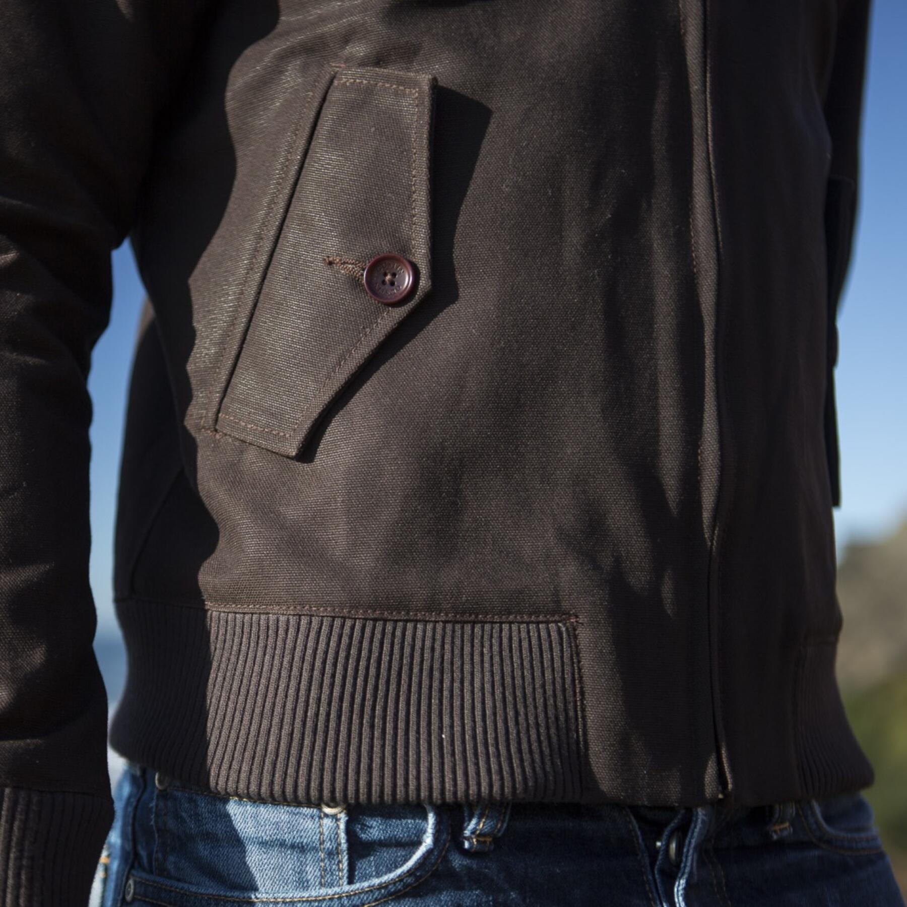gustin harrington - usa dark oak canvas
