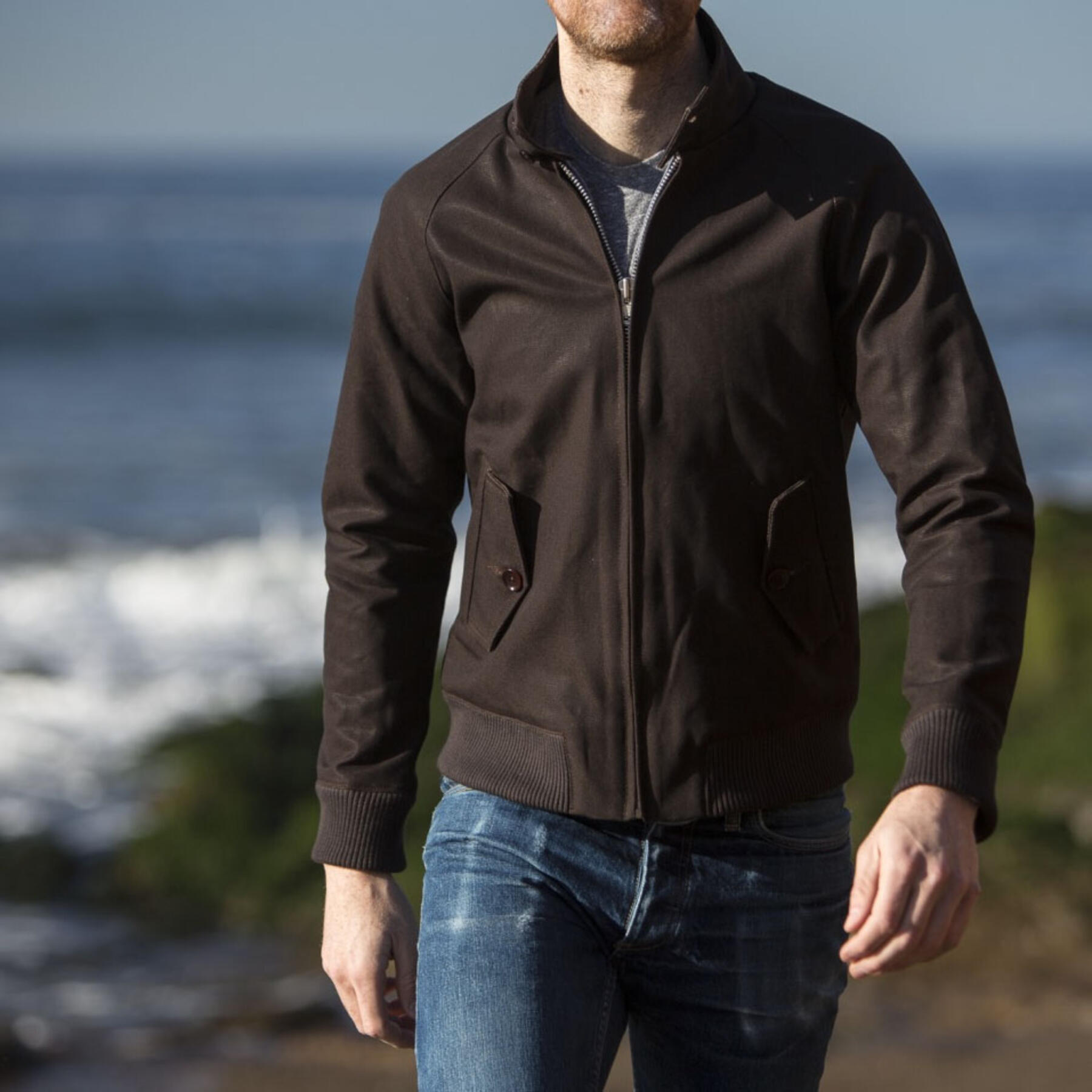gustin harrington - usa dark oak canvas