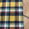 gustin canary herringbone plaid