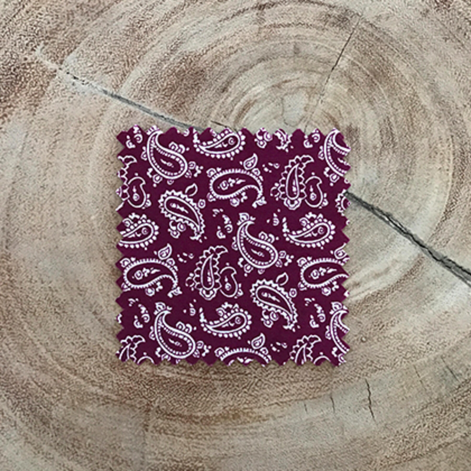 gustin wine paisley poplin