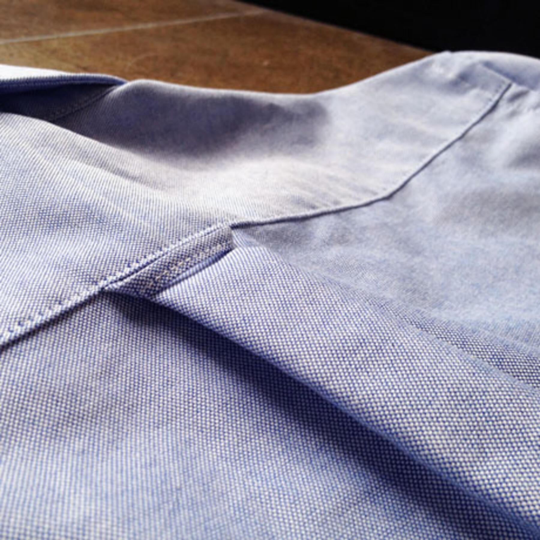 gustin #456 selvedge pinstripe oxford